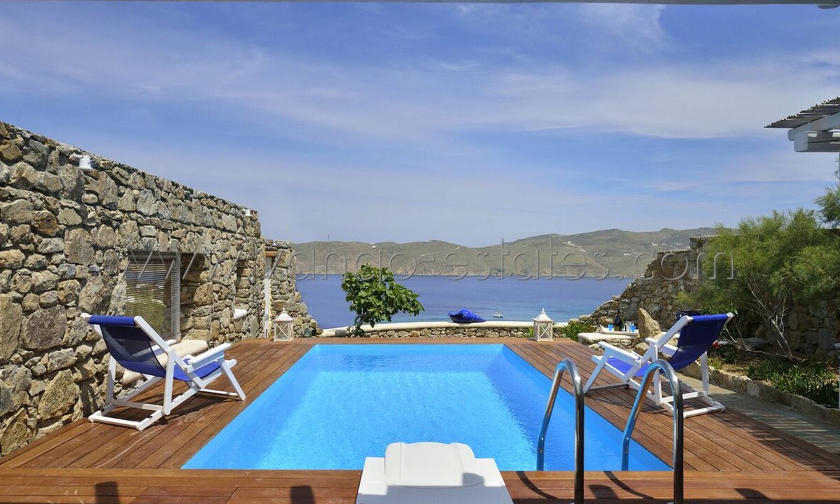 Panormos House | Panormos bay House, private pool