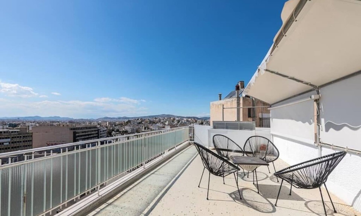 Filopappou Apartment | Penthouse Under Acropolis
