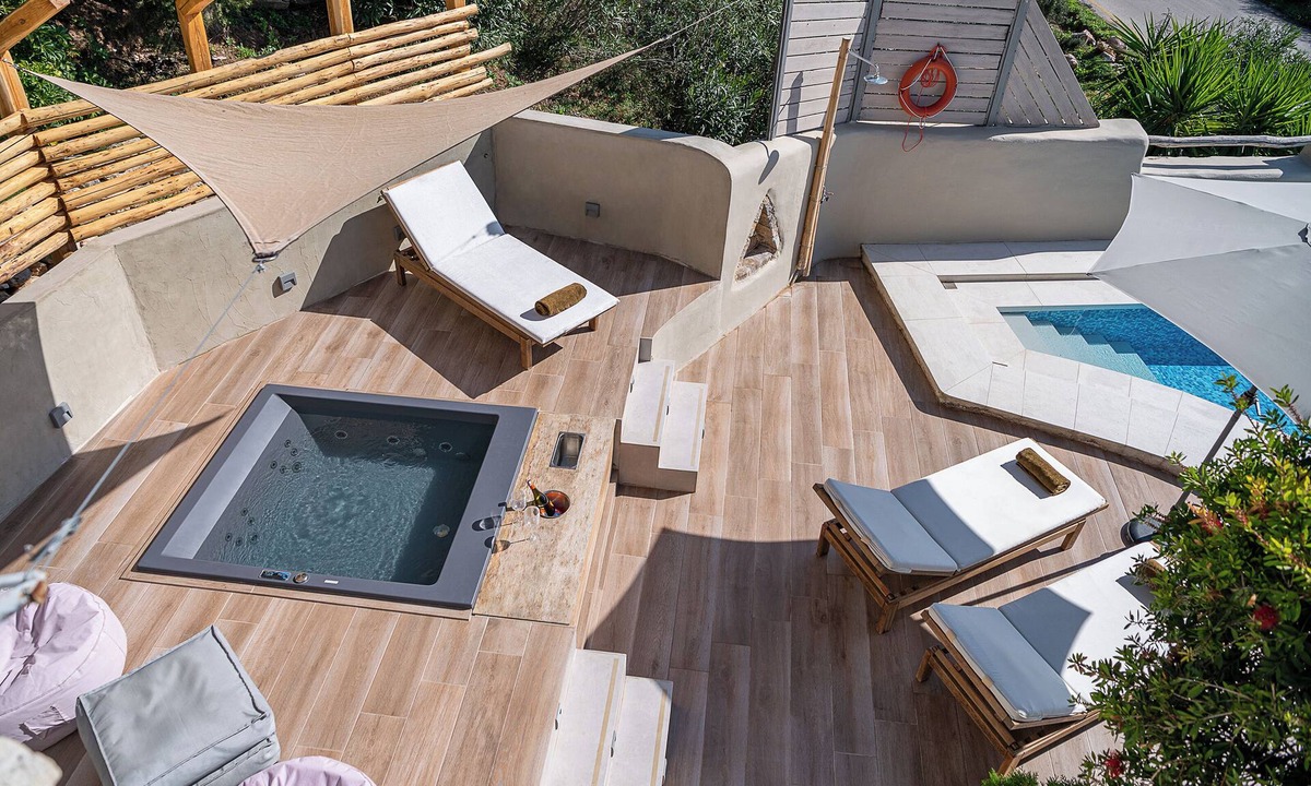 Katochori Villa | Private Luxury villa in Chania-Pool, Hot Tub, BBQ,Playground,whiteMountain Views