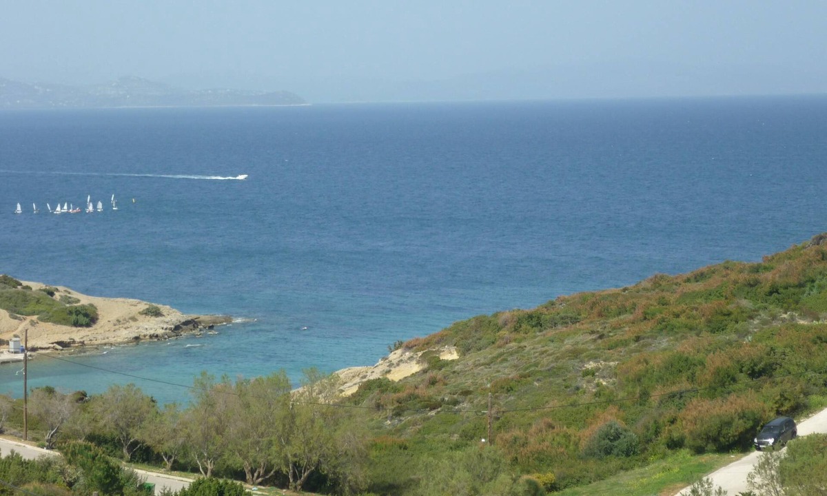 Rafina-Pikermi Apartment | Rafina: sea shore apartment, with panoramic view of the nearby beach
