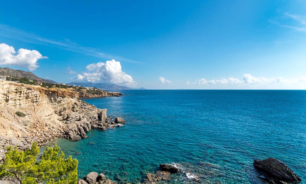 Achlia Villa | Sea view villa, lovely beach within walking distance, private pool