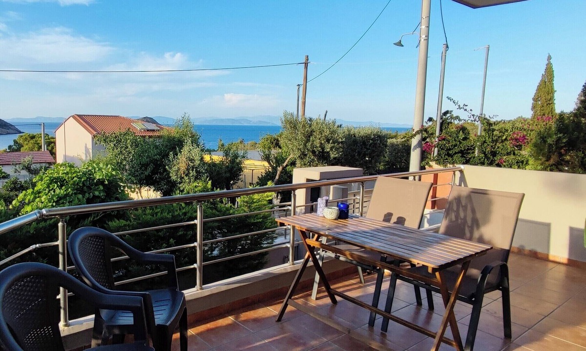 Ormos Agiou Ioannou Villa | Serenity Villa-Ground floor -Seaview- Seashore 180 m away-AMA 1785.