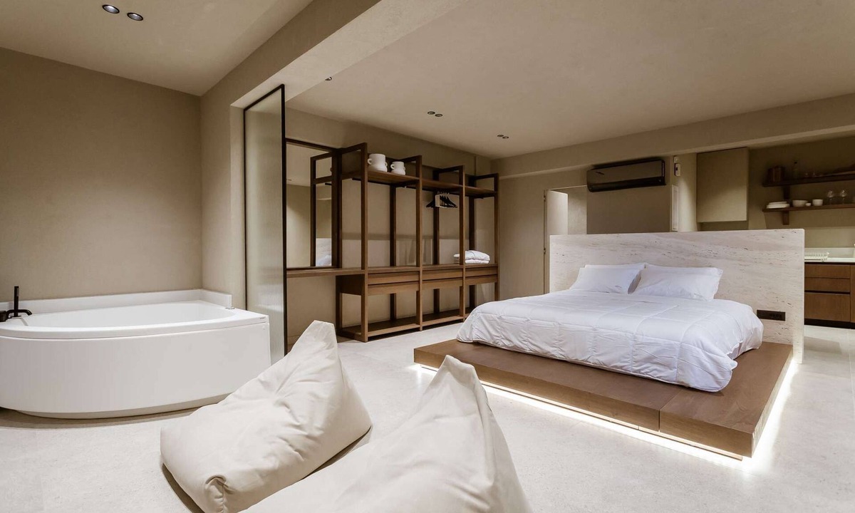 Koskinou Apartment | Sevasti Seaview Suite is a luxury, cozy and modern apartment in Koskinou of Rhodes.