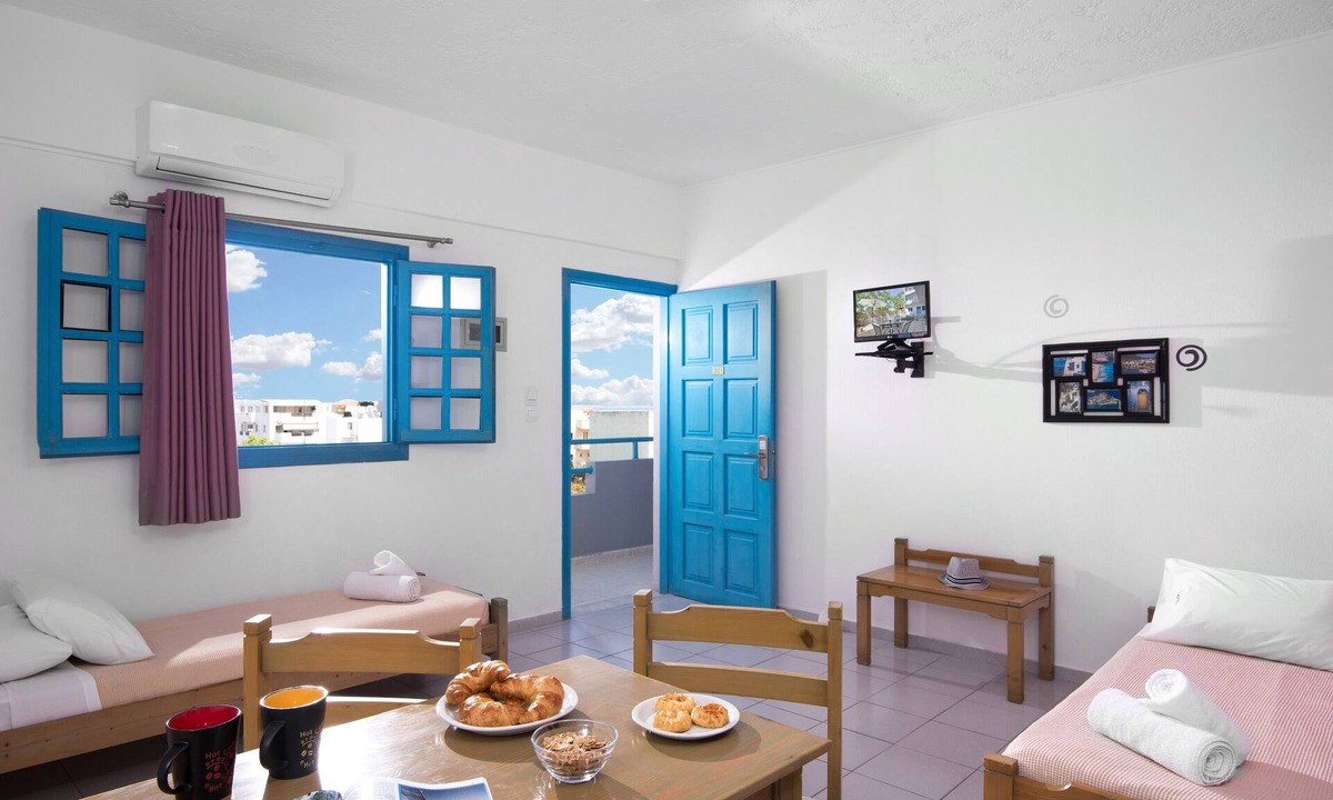 Limenas Chersonisou Apartment | Spacious One Bedroom Apt with Lovely Mountain View