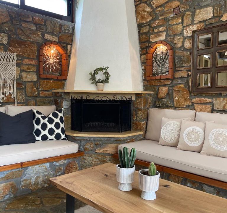 Leptokaria House | Stone cottage by the Coast of Olympus