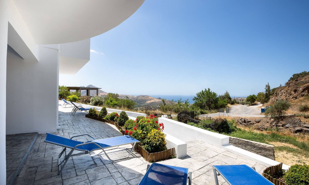 Mariou Villa | Sunset maisonette 3,pool,Near tavern and Plakias