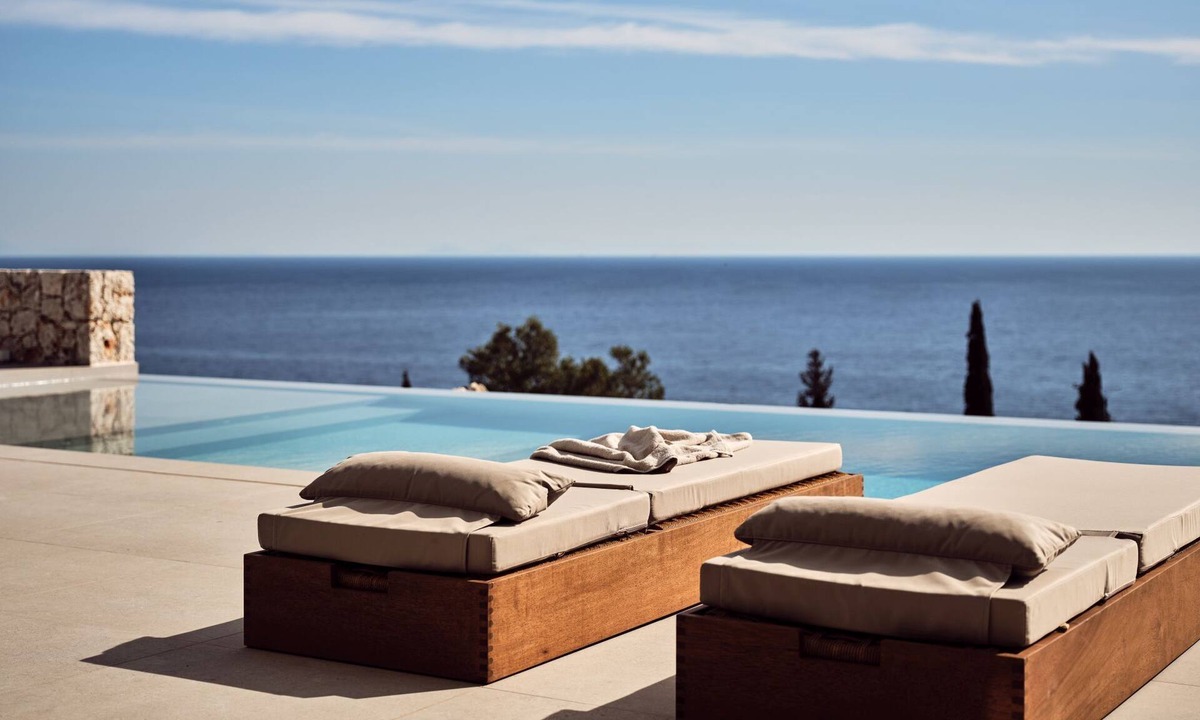 Skinaria Villa | The Sall Villa - 2 Bedrooms with Private Pool & Sea View