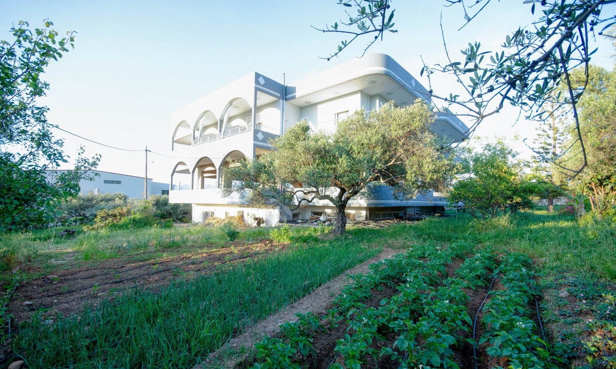 Korfalonas Apartment | Traditional Villa with Apartements in Olive Grove
