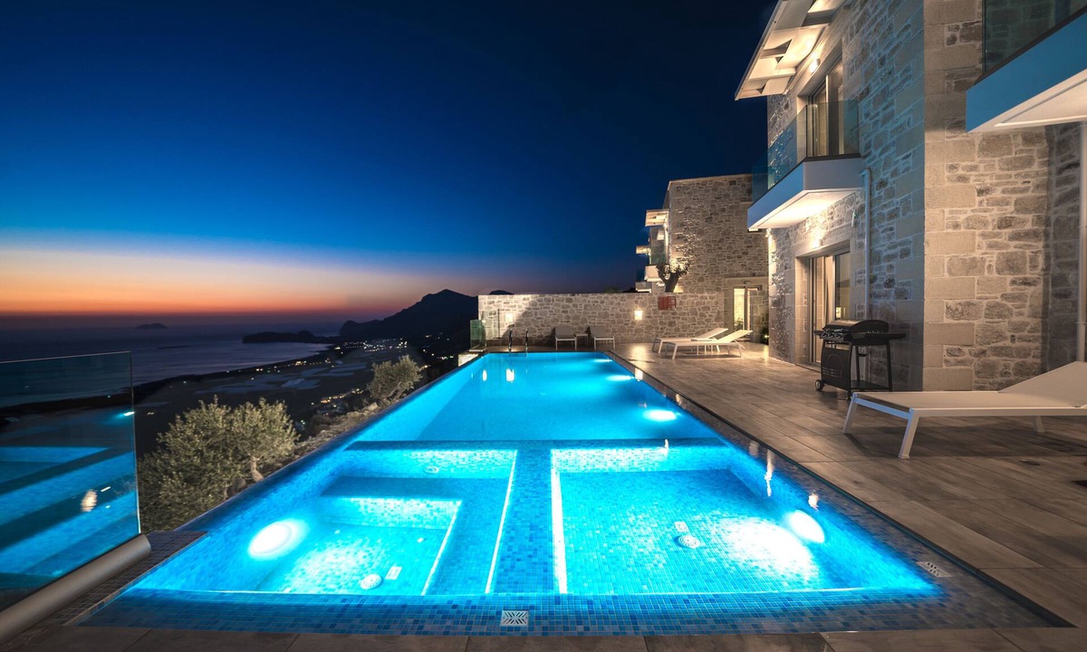 Zerviana Villa | Villa Alkinoos, sea view, spacious outdoor area