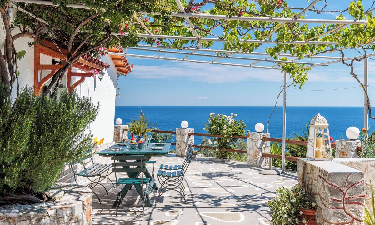 Xanthi Region Villa | Villa Anagennisis, a beautiful villa with semi-private beach and amazing view