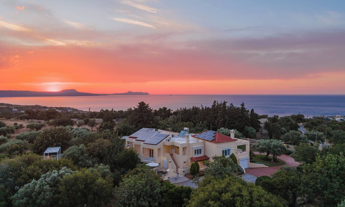 Atsipópoulon Villa | Villa Deleni - Private Pool, Sea Views & Gardens