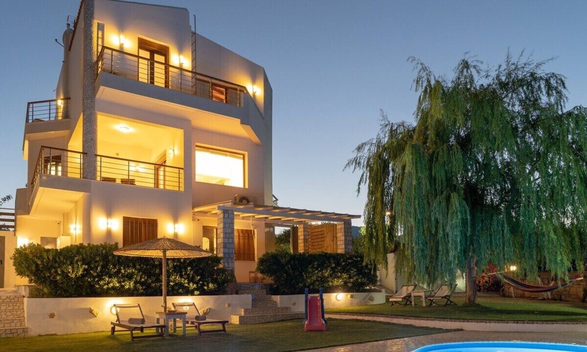 Makry Gialos Villa | Villa Dolce Evita - With Private Pool