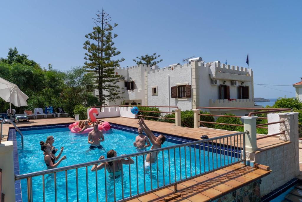 Kato Stalos Villa | Villa Giorgos with Panoramic Sea View
