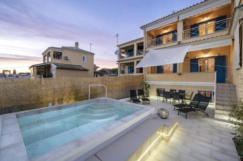Corfu Town Villa | Villa Nina with Private Plunge Pool, 5km to Corfu Town