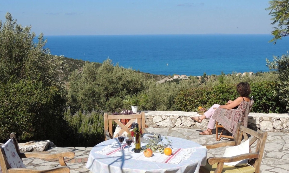 Agios Nikitas Villa | Villa Olea - Nice Villa With Large Verandah And Swimming Pool