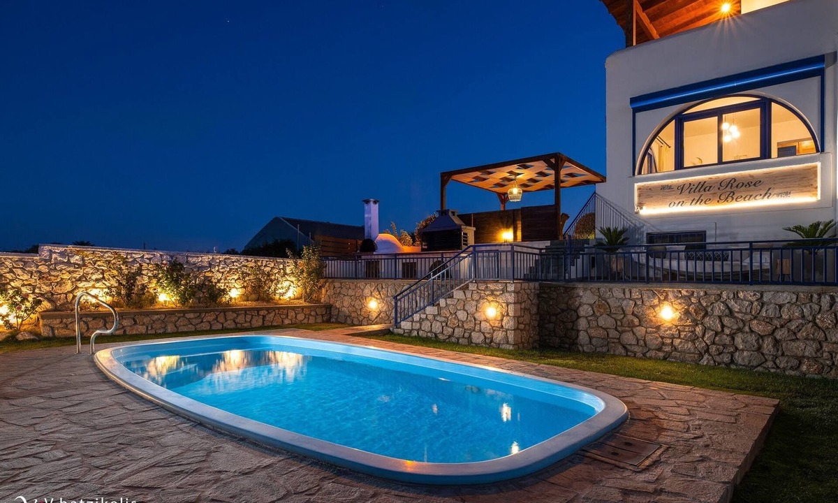 Afandou Villa | Villa Rose on the beach