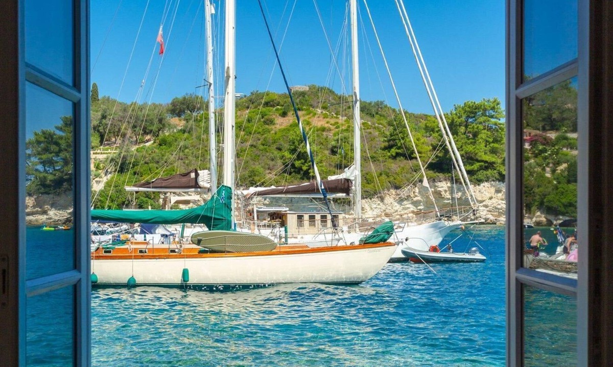 Lakka Villa | Villa Stephania Private Pool Walk to Beach Sea Views A C Wifi - 2890