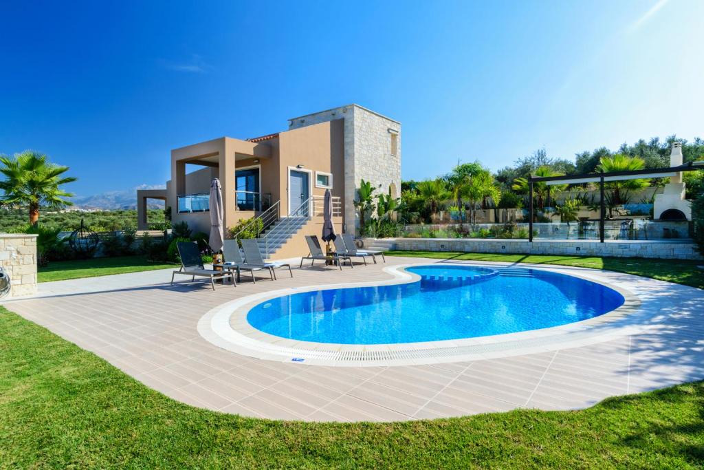 Kato Stalos Villa | Villa Thalia