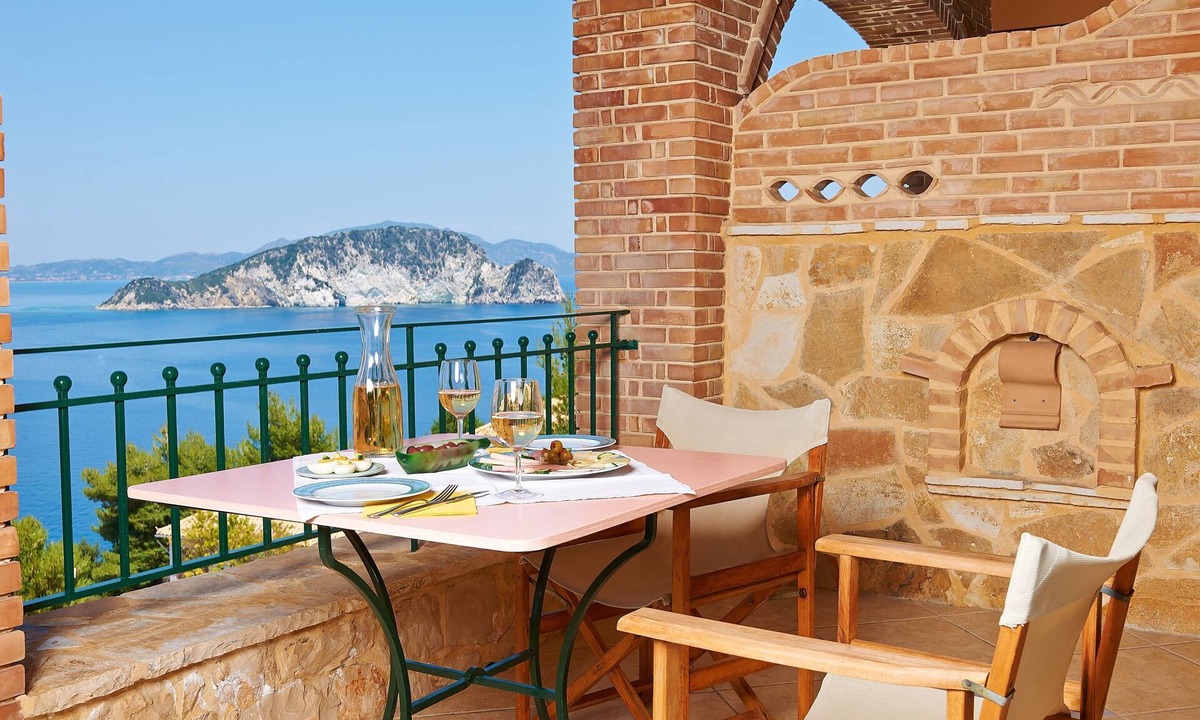 Marathias Apartment | Villas Cavo Marathia - apartment panoramic sea views, pool in dream location