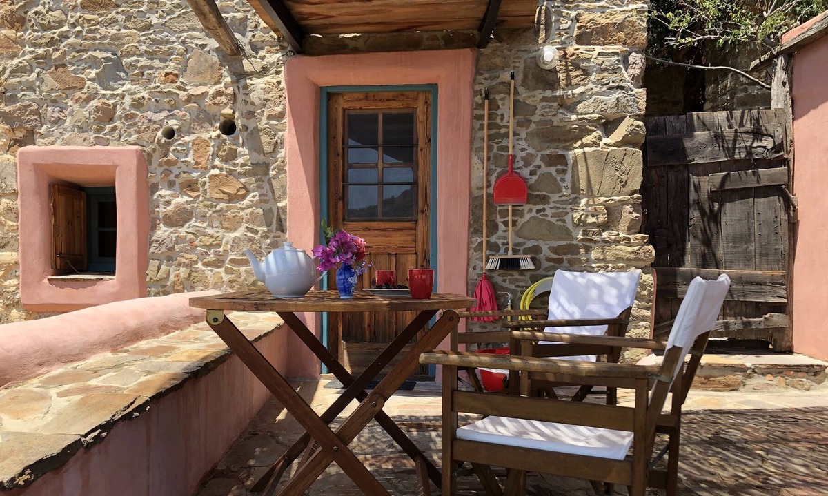 Volissos House | ZARTA, a Cosy Stone Village House with Splendid View