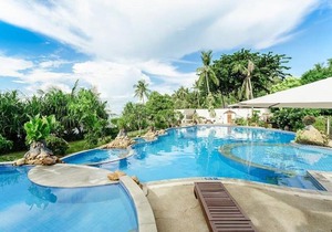3 Bed Villa Beach Front Resort Tg21 in Bo Phut