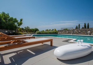 Aelia Grand Villa with Sea View and Private Pool
