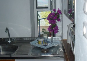 Alkistis Cozy By The Beach Apt in Ikaria Island, Therma Ground Floor