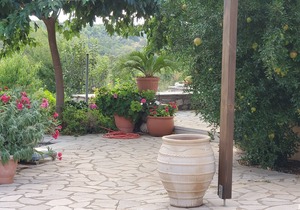 Amygdalia, a Stone House, a quiet landscape. Leonidion 95m2.