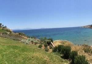 APARTMENT 60m2, AMAZING SEA VIEW, BY THE BEACH, RAFINA, NEAR ATHENS, QUIET