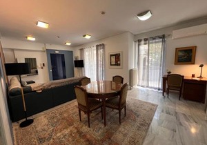 Blue Spacious Flat wt Parking nr Marousi Hospitals, by PromosHomes