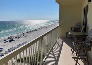 Celadon 5th Floor 2 bedroom plus bunk room. Ocean-front living and primary BR. in Panama City Beach