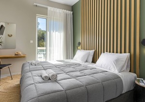 Charming double hotel's room in Rethymno