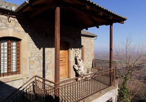 Cottage House in Traditional Greek Village
