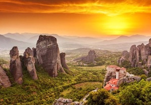 Cottage House in Traditional Greek Village