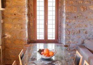 Cottage House in Traditional Greek Village