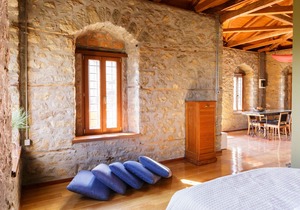 Cottage House in Traditional Greek Village