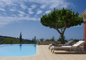 Deluxe Villa With Private Pool - with Panoramic View, Art Blue Villas