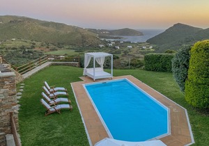 Dreamy Holiday Villa in Andros, Greece With Private Pool and Stunning Sea View
