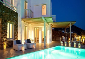 Exquisite Mykonos Villa | Villa Exclusive | 3 Bedroom | Private Pool | Sea View.