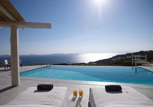 Exquisite Mykonos Villa Villa Ammos 4 Bedroom Private Pool Sea View Houlakia