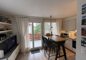 Gemmiblick holiday flat with large balcony in Leukerbad (Ort)
