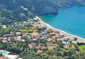 Holiday Apartments yannis on Agios Gordios beach in Corfu