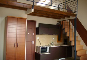 Kripis Studio Thessaloniki with Excellent view