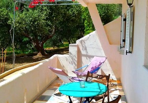 La Luna Blu Apartment "Pappagallo", sea view, 500 meters from the beach