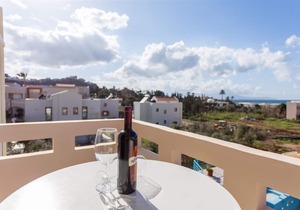 Litinas Apartment 10 with pool & balcony with garden view