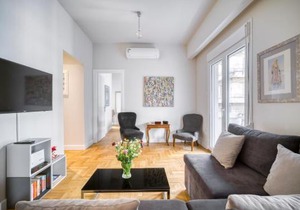 Lovely Sunlit Central Athens 2 Bedroom 2 Bathroom Condo