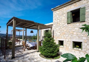 Luxurious villas with sea view villa Irida