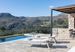 Metatulia 4 villa,sea views,pool,Souda,Plakias