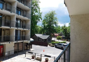 Oak Square 102 is a lovely condo with private balcony overlooks pool in downtown in Gatlinburg