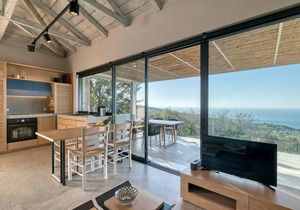 Residence with Private Pool - with Panoramic View, Art Blue Villas